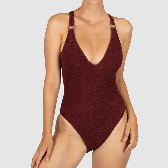 Baku Plunge One Piece - Size 8CAN - Picture 1 of 3